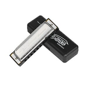 I-MARTダイアトニック10ホールキーオブCブルースハーモニカ（スライバー） I-MART Diatonic 10 Hole Key of C Blues Harmonica (Sliver)