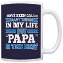 おじいちゃんへの父の日ギフトは多くのことを呼びましたが、パパは最高のギフトコーヒーマグティーカップブルーです ThisWear Fathers Day Gifts for Grandpa Called Many Things But Papa is the Best Gift Coffee Mug Tea Cup Blue