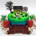 楽天Glomarketシュレックフィギュアと装飾アクセサリーが特徴のケーキトッパーシュレックバースデーセット Cake Toppers Shrek Birthday Set Featuring Shrek Figure and Decorative Accessories