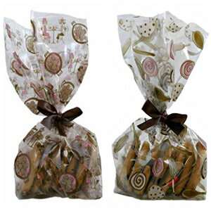 {t`FNbL[g[gp[eB[̋LOiobO-v~AZn?x[NZ[NbL[p[eB[ɍœK-100pbN Heartfelt Gifts Cello Cookie Treat Party Favor Gift Bags with Ribbon - Premium Cellophane ? Perfect for Ba