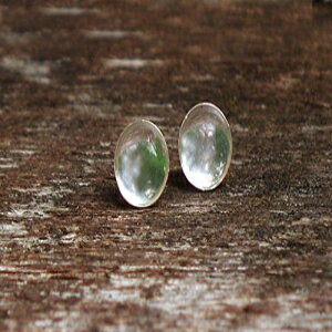 TCNBe[WNA~N{gX^[OVo[|XgsAX Bottled Up Designs Recycled Vintage Clear Milk Bottle Sterling Silver Post Earrings