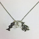 V[^t@CAt@gI`[lbNX\eBMVlbNXA18C``F[ Ann Peden Jewelry Theta Phi Alpha Trio Charm Necklace Sorority Greek Necklace, 18 inch chain