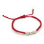 女性のための可憐な養殖淡水パールレッドストリングブレスレット CRUZONE Dainty Cultured Freshwater Pearl Red String Bracelet For Woman