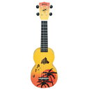 Mahalo ウクレレ Mahalo デザイナー シリーズ ウクレレ、右利き、オレンジ バースト、ソプラノ (MD1HA オーブ) Mahalo Ukuleles Mahalo Designer Series Ukulele, Right Handed, Orange Burst, Soprano (MD1HA orb)