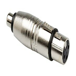 Hosa GXF-132RCA-XLR3Fアダプター Hosa GXF-132 RCA to XLR3F Adaptor