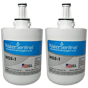 WaterSentinel WSS-1①ɌtB^[FSamsung HAF-CU1tB^[i2pbNjɓKA WaterSentinel WSS-1 Refrigerator Replacement Filter: Fits Samsung HAF-CU1 Filters (2-Pack),Blue