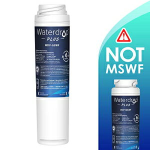 Waterdrop Plus GSWF_uCt^Cp①ɃEH[^[tB^[AGE GSWFAPA46-9914A469914A9914ƌ݊܂ Waterdrop Plus GSWF Double Lifetime Replacement Refrigerator Water Filter, Compatible with GE GSWF, Kenmore