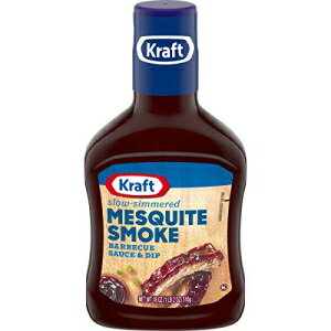 Ntg ύ񂾃XL[g o[xL[\[X (18 IX{g) Kraft Slow Simmered Mesquite Barbecue Sauce (18 oz Bottle)