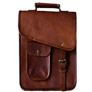 Urban Dezire Men 039 s Genuine Leather Small Briefcase Messenger Satchel Ipad Tab Tablet Bag 11 Compatible with Apple Product