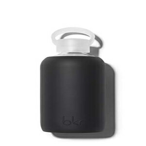 bkr WFbgKXEH[^[{g sp炩ȃVRX[utA׌ABPAt[AH􂢋@ΉAsubNA16IX (1pbN) bkr Jet Glass Water Bottle with Smooth Silicone Sleeve for Travel, Narrow Mouth, BPA-Free &