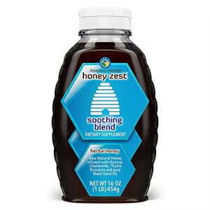 Amazing Herbs nj[[Xg X[WO {gA16 tʃIX Amazing Herbs Honeyzest Soothing Bottle, 16 Fluid Ounce