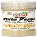 バディアホワイトペッパーグラウンド、2オンス（12パック） Badia White Pepper Ground, 2 Ounce (Pack of 12)