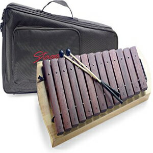 Stagg XYLO-P16 16 キーダイアトニック木琴 ギグバッグとマレット付き Stagg XYLO-P16 16-Key Diatonic Xylophone with Gig Bag and Mallets Included