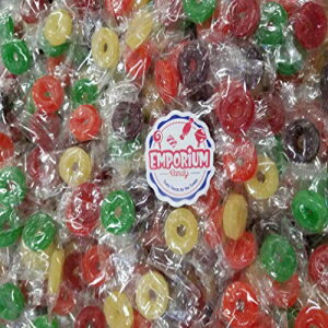 LifeSavers - 2|h̃tbVoNAʕA`F[AYx[ApCibvAXCJAIWLfBA①ɗp}Olbgt Emporium Candy LifeSavers - 2 lbs of Fresh Bulk Individually Wrapped Cherry Raspberry Pineapple Water