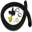 AO[ 81052 C o fbNX _Co[^[ Lbg ubN Algreen 81052 Rain Barrel Deluxe Diverter Kit Black