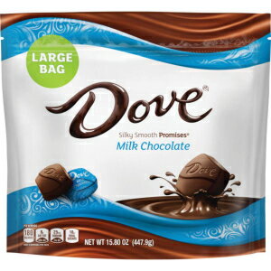 ミルクチョコレート、ダブプロミスミルクチョコレートキャンディバッグ、15.8オンス Milk Chocolate, Dove Promises Milk Chocolate Candy Bag, 15.8 Oz