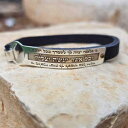 wuCuXbgAیƔɉĥ߂ɍ󂳂ꂽYU[uXbgAo~c[MtgACXG Ravit Hasday Hebrew Bracelet, Men's Leather Bracelet Engraved for Protection and Prosperity, Bar Mitzvah Gifts, Handma