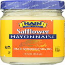 Hain Pure Foods xjoi}l[YA12IX Hain Pure Foods Safflower Mayonnaise, 12 Ounce