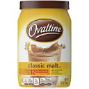 ネスレ オバルティン クラシック モルト ビバレッジ 12 オンス キャニスター 6 個パック Nestle Ovaltine Classic Malt Beverage, 12 Ounce Canisters, Pack of 6