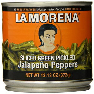 ラモレナハラペーニョペッパー スライス 13.1オンス（12パック） La Morena Jalapeno Peppers, Sliced, 13.1 Ounce (Pack of 12)