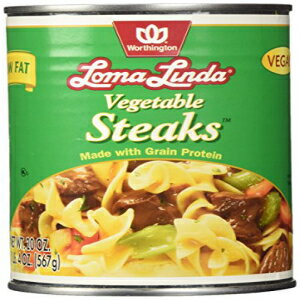 Loma Linda - ʪ١ - ڥơ1.25 ݥɡ12 ĥѥå Loma Linda - Plant-Based - Vegetable Steaks, 1.25 Pound(Pack of 12)