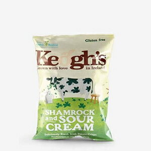 Keogh's シャムロック＆サワークリームクリスプ 50g×3 Keogh's Shamrock and Sour Cream Crisps 50g x 3