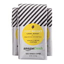 AmazonFresh ジャストブライト全豆コーヒー、ライトロースト、12オンス (3個パック) AmazonFresh Just Bright Whole Bean Coffee, Light Roast, 12 Ounce (Pack of 3)