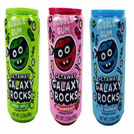 ガム ギャラクシーロック3缶セット！ずっしりとした歯ごたえのあるガムロック！(3缶) Set of 3 Cans of Galaxy Rocks! Chunky, Chewy Gum Rocks! (3 Cans)