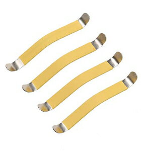 Jwodo String Spreaders, Rubber Coated Guitar Luthier Tool for Fretboard Cleaning Filing Polishing or Repairs (4 Packs)