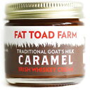 Fat Toad Farm 伝統的なヤギのミルク キャラメルソース、アイリッシュ ウイスキー クリーム、2液量オンスの瓶、カジェタ、グルテンフリー Fat Toad Farm Traditional Goat’s Milk Caramel Sauce, Irish Whiskey Cream, 2fl oz Jar, Cajeta, Glute
