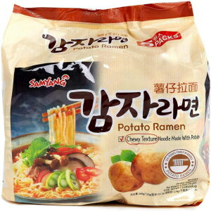 ܥ顼 ǹδڹ (ݥƥȥ顼5 ѥå) Samyang Ramen Best Korean Noodles (Potato Ramen, 5 Pack)