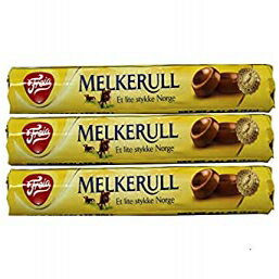 フレイアミルクチョコレートロール2.61オンスパック3、ノルウェー製 Freia Milk Chocolate Roll 2.61 oz Pack of 3, Made in Norway