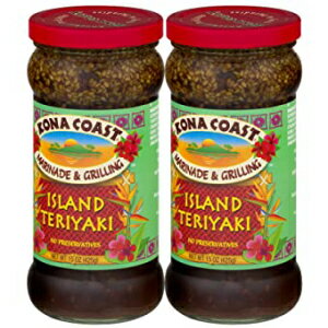 楽天Glomarketコナコーストアイランドテリヤキソース、オールナチュラル、保存料不使用 - 15 液量オンス | コナコーストアイランドテリヤキソース 2個パック Kona Coast-Island Teriyaki Sauce, All Natural, No Preservatives - 15 Fl Oz | Pack of 2