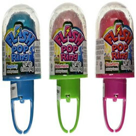 フラッシュ ポップ リング キャンディ 24 個パック Flash Pop Ring Candy 24 Pack