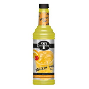 Mr. & Mrs. T ウイスキー サワー ミックス、33.81 オンス ボトル (6 個パック) Mr. & Mrs. T Whiskey Sour Mix, 33.81-Ounce Bottles (Pack of 6)