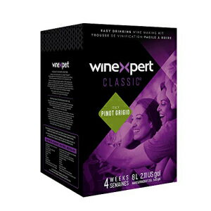 Wineexpert クラシック ピノ グリージョ 白ワイン作成キット The Homebrew Shop Winexpert Classic Pinot Grigio White Wine Making Kit