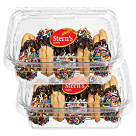 Stern's Bakery Sandwich Cookies, Italian Cookies | Fancy Bakery Cookies | Gourmet Cookies | Perfect for Birthdays, Holidays & all Occasions | Dairy & Nut Free | 13 oz Stern’s Bakery [2 Pack] (Italian Sandw
