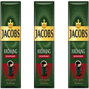 Jacobs Kronung Entkoffeiniert デカフェグラウンドコーヒー 500 グラム / 17.6 オンス (3 個パック) Jacobs Kronung Entkoffeiniert Decaf Ground Coffee 500 Gram / 17.6 Ounce (Pack of 3)