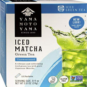 山本山 アイス緑茶 無糖 0.8オンス Yamamotoyama Iced Green Tea, Unsweetened, 0.8 oz