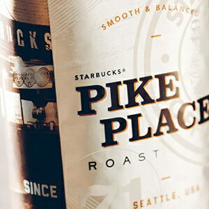 楽天Glomarketスターバックスパイクプレイスローストホールビーンコーヒー（8オンス） Starbucks Pike Place Roast Whole Bean Coffee （8 oz）