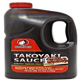 I^tN ^RĂ\[X 78.7IX (1/2K) Otafuku Takoyaki Sauce for Japanese Grilled Octopus, 78.7 OZ (1/2 Gallon)