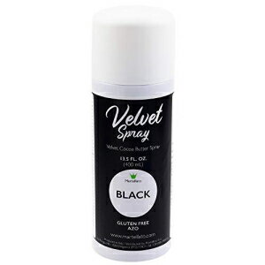 マルテラート ブラック ベルベット スプレー 13.5 オンス (400ml) Martellato Black Velvet Spray 13.5 Ounce (400ml)