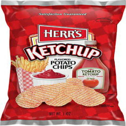 Herr's ケチャップポテトチップス 42袋入 Herr's - Ketchup Potato Chips, Pack of 42 bags