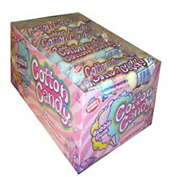 ダブルバブル わたあめ風船ガム 片袖5枚入（36個パック） Dubble Bubble Cotton Candy Bubble Gum 5 Pieces Per Sleeve (Pack of 36)