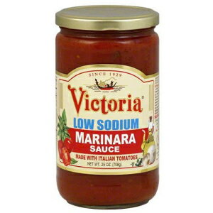 Victoriaʥȥꥦޥʥ饽24󥹡6ĥѥå Victoria, Low Sodium Marinara Sauce , 24 OZ (Pack of 6)