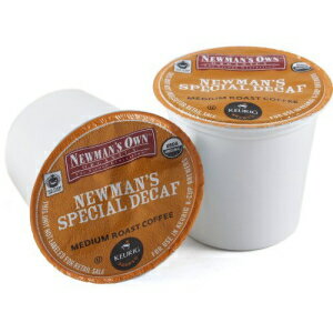 Newman's Own Organics スペシャル ブレンド デカフェ コーヒー キューリグ K カップ、36 個 Newman's Own Organics Special Blend Decaf Coffee Keurig K-Cups, 36 Count