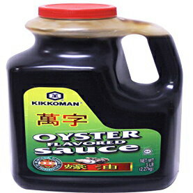 LbR[} ICX^[\[XAMSGYAO[xA5|h Kikkoman Oyster Flavored Sauce, No Added MSG, Green Label, 5 Pound