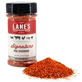 Lane's BBQ VOl`[ uV[YjO | I[i` | Oet[ | MSGȂ | ۑsgp 4.6IX Lane's BBQ Signature Rub Seasoning | All Natural | Gluten Free | No MSG | No Preservatives 4.6 oz