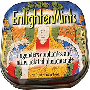 楽天Glomarket失業者の哲学者ギルドの啓発ミント - 小さな缶 1 個 1.75 x 1.75 The Unemployed Philosophers Guild Enlighten Mints - 1 Small Tin 1.75 x 1.75