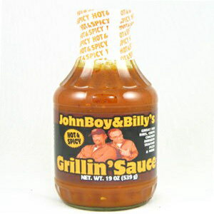 ジョンボーイとビリーズのホット＆スパイシーグリルソース Johnboy and Billy's Hot & Spicy Grillin' Sauce